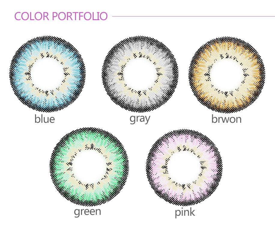GOUNOD (12 Month) Color Contact Lens Makeup Lens (Buy 3 get 1 Free)