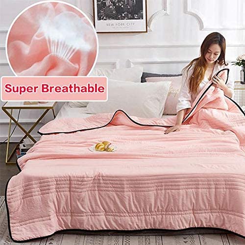 🔥Summer time limit-50% DISCOUNT-❄️Cool Ice Silk Summer Blanket Queen King Size-Perfect for summer
