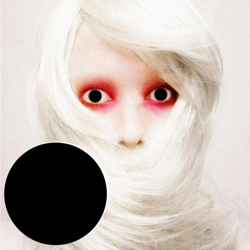 Blind Black Halloween Color Contact Lenses