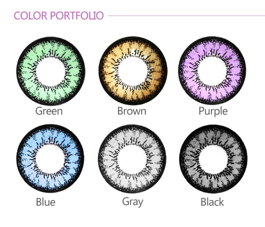 HONEY Color Contact Lenses (12 Month) (Buy 3 get 1 Free)
