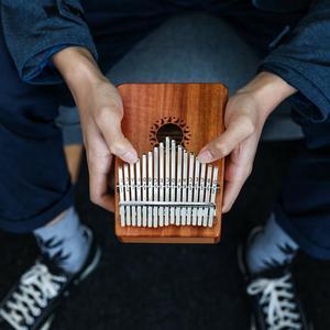 17 keys Kalimba Thumb Piano Finger Piano Therapy Musical Instrument