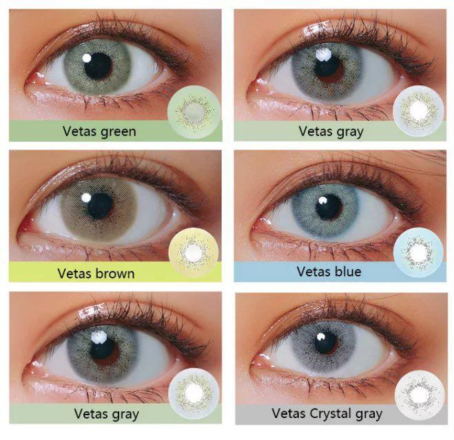 Vetas Color Contact Lens (12 Month) (Buy 3 get 1 Free)
