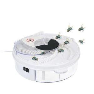 Electric Fly Trap Device with Trapping Food USB Rechargeable