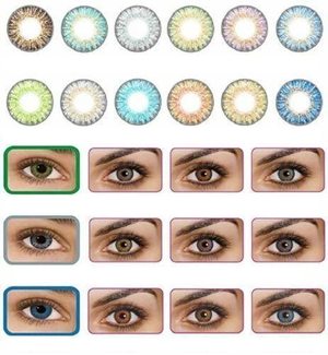 Freshlook Colorblends Colored Contacts Lenses Non Prescription (Buy 3 get 1 Free)