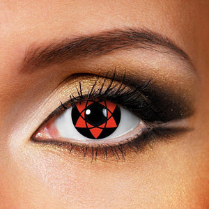 Hexagram Cosplay Red Halloween Colored Contacts