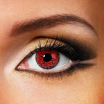 Crack Cosplay Red Halloween Colored Contacts