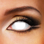 Blind White Halloween Colored Contact Lenses