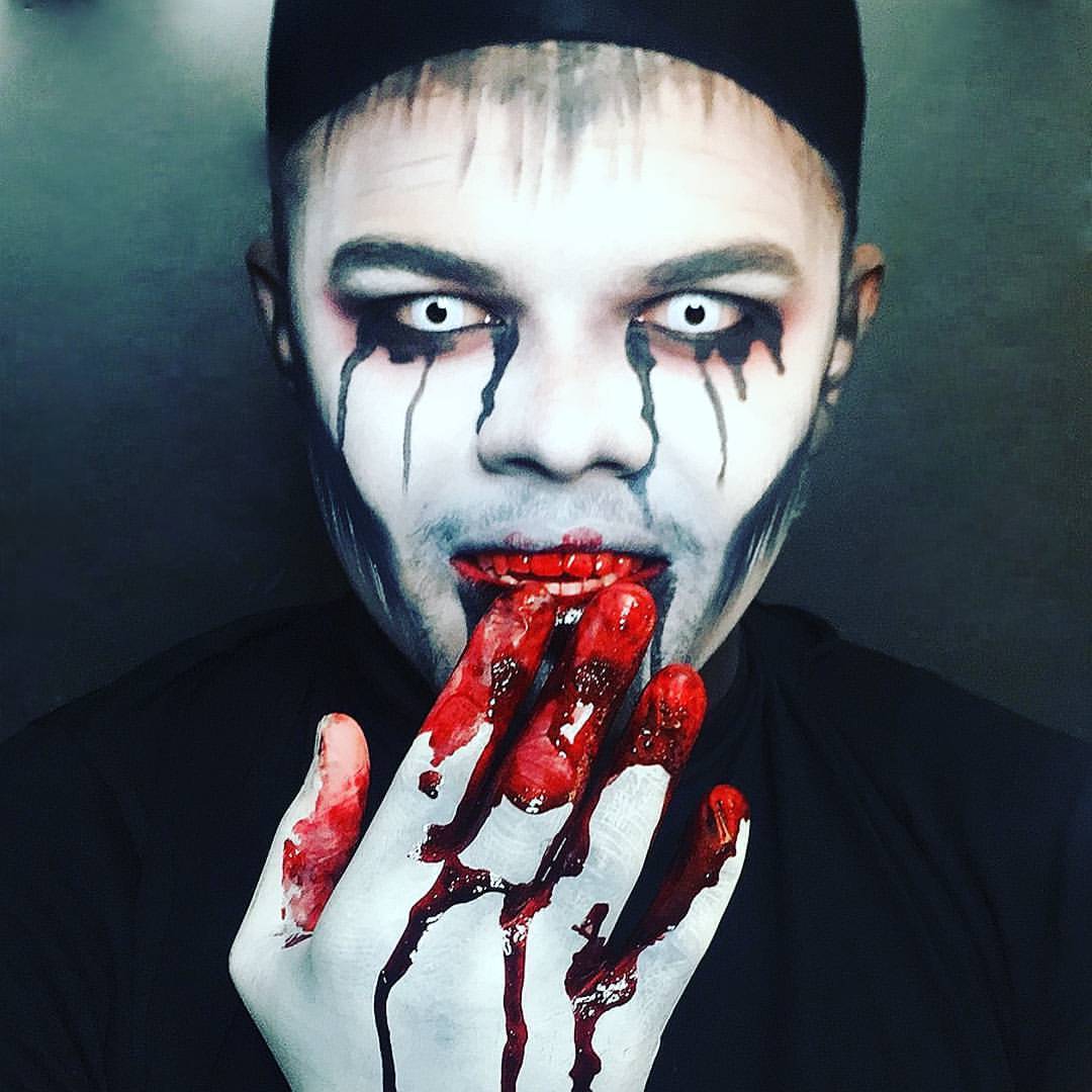 White Out Halloween Contact Lenses