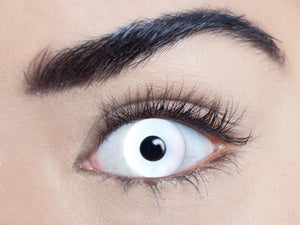 White Out Halloween Contact Lenses