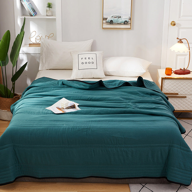 🔥Summer time limit-50% DISCOUNT-❄️Cool Ice Silk Summer Blanket Queen King Size-Perfect for summer