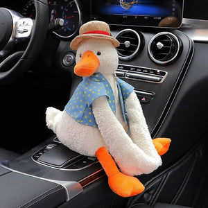 Duck Creative Ass Tissue Box Cute Animals Car Paper Boxes Lovely Napkin Holder for Car Seat
