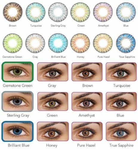 Freshlook Colorblends Colored Contacts Lenses Non Prescription (Buy 3 get 1 Free)