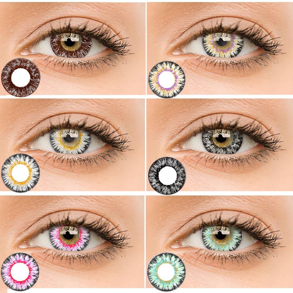 DREAM (12 Month) Color Contact Lens (Buy 3 get 1 Free)